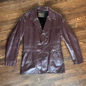 Men's Brown Leather Jacket